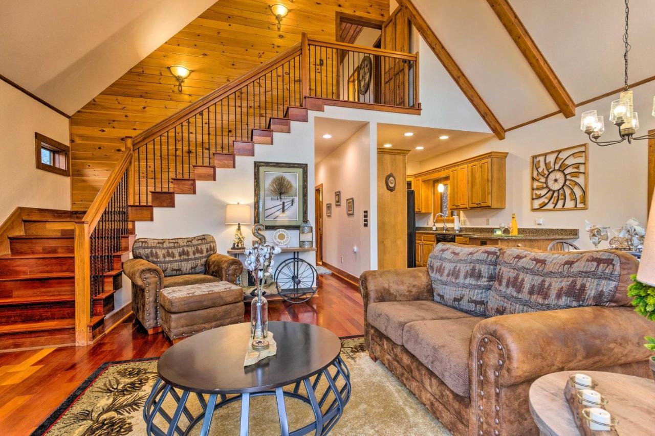 Mountain Cabin With Fire Pit, Walk To Golf And Fishing Vilas Esterno foto